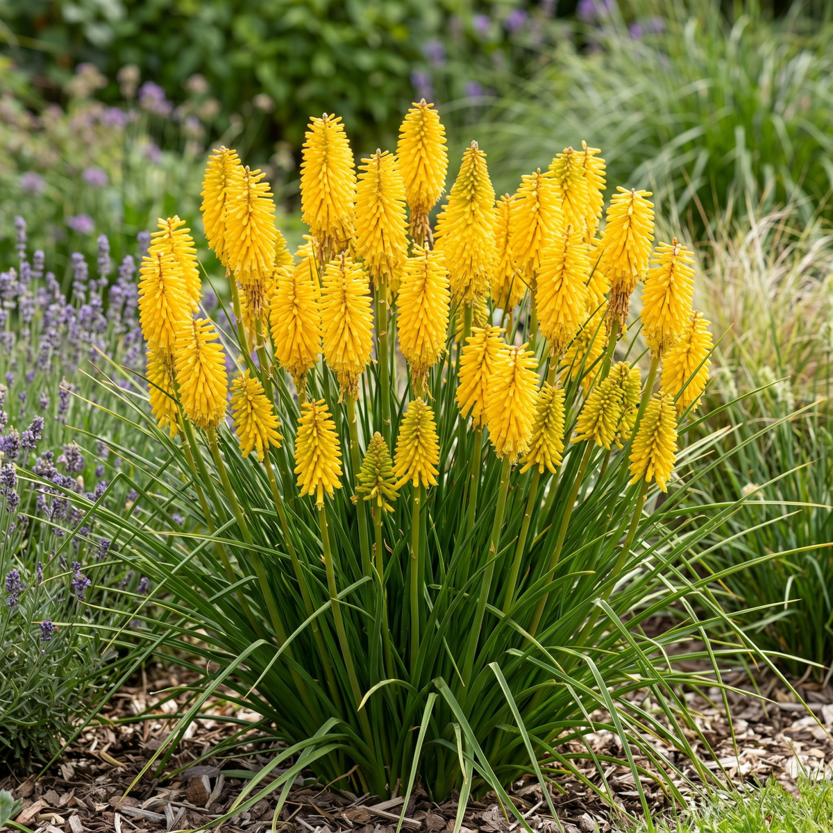 Trytoma Groniasta Kniphofia Poco Yellow P12