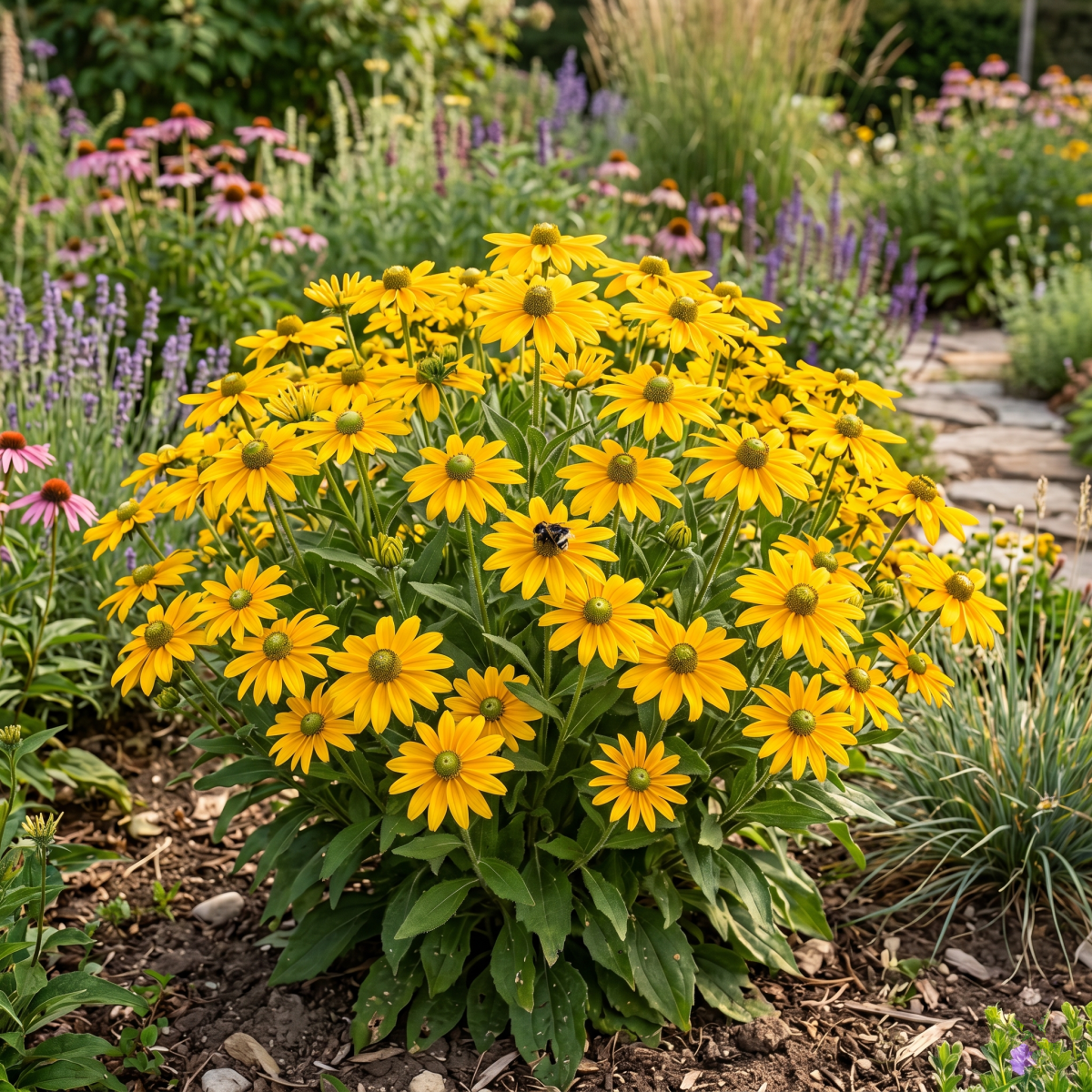 Rudbekia Owłosiona Prairie Sun P14