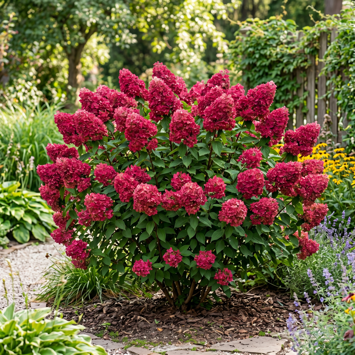 Hortensja bukietowa Diamant Rouge P12