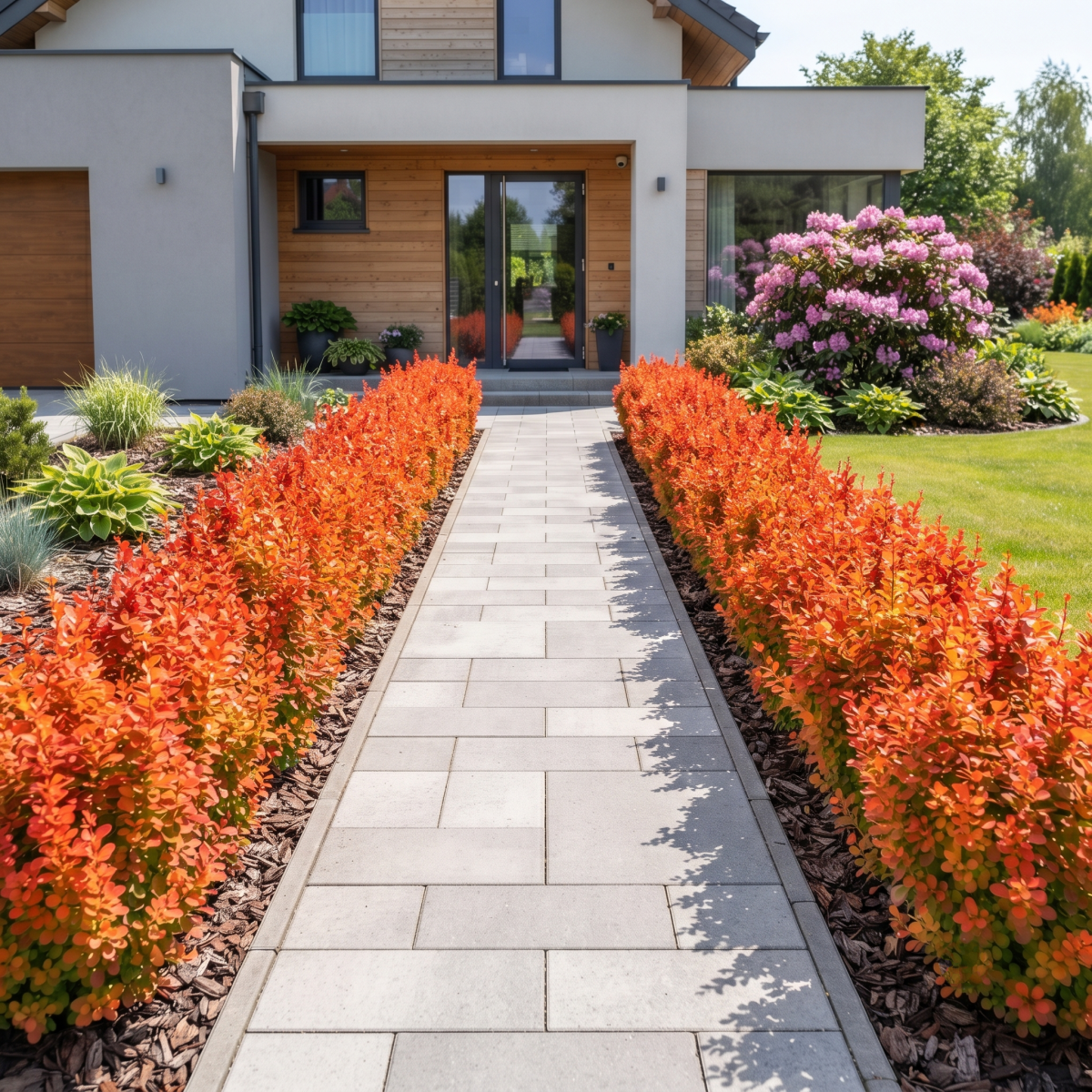Berberys Thunberga Orange Ice P17