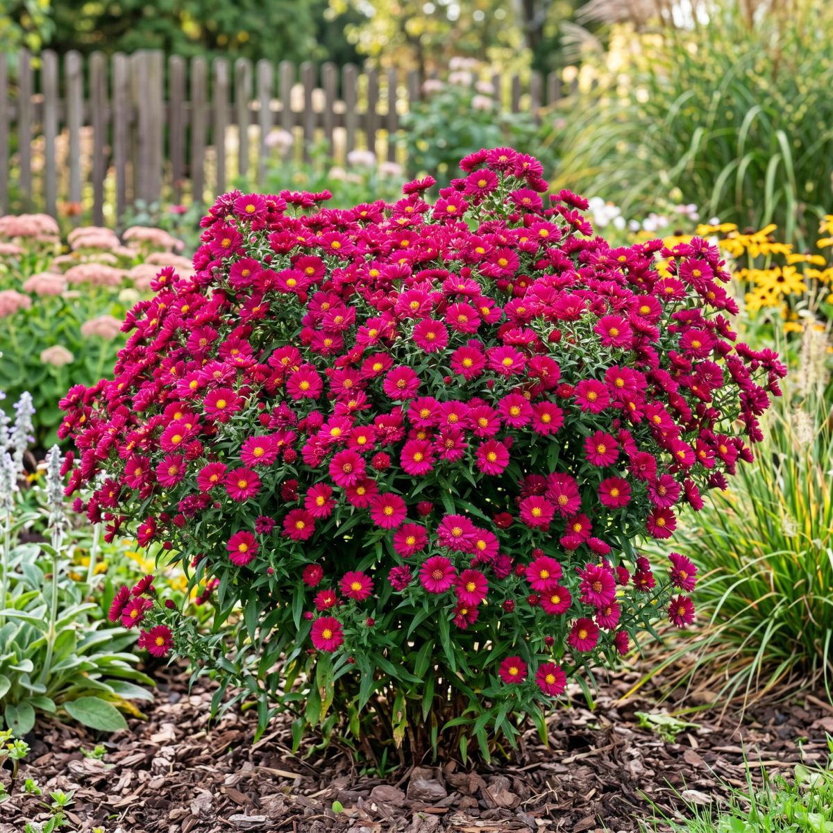 Aster 'Crimson Brocade' P12
