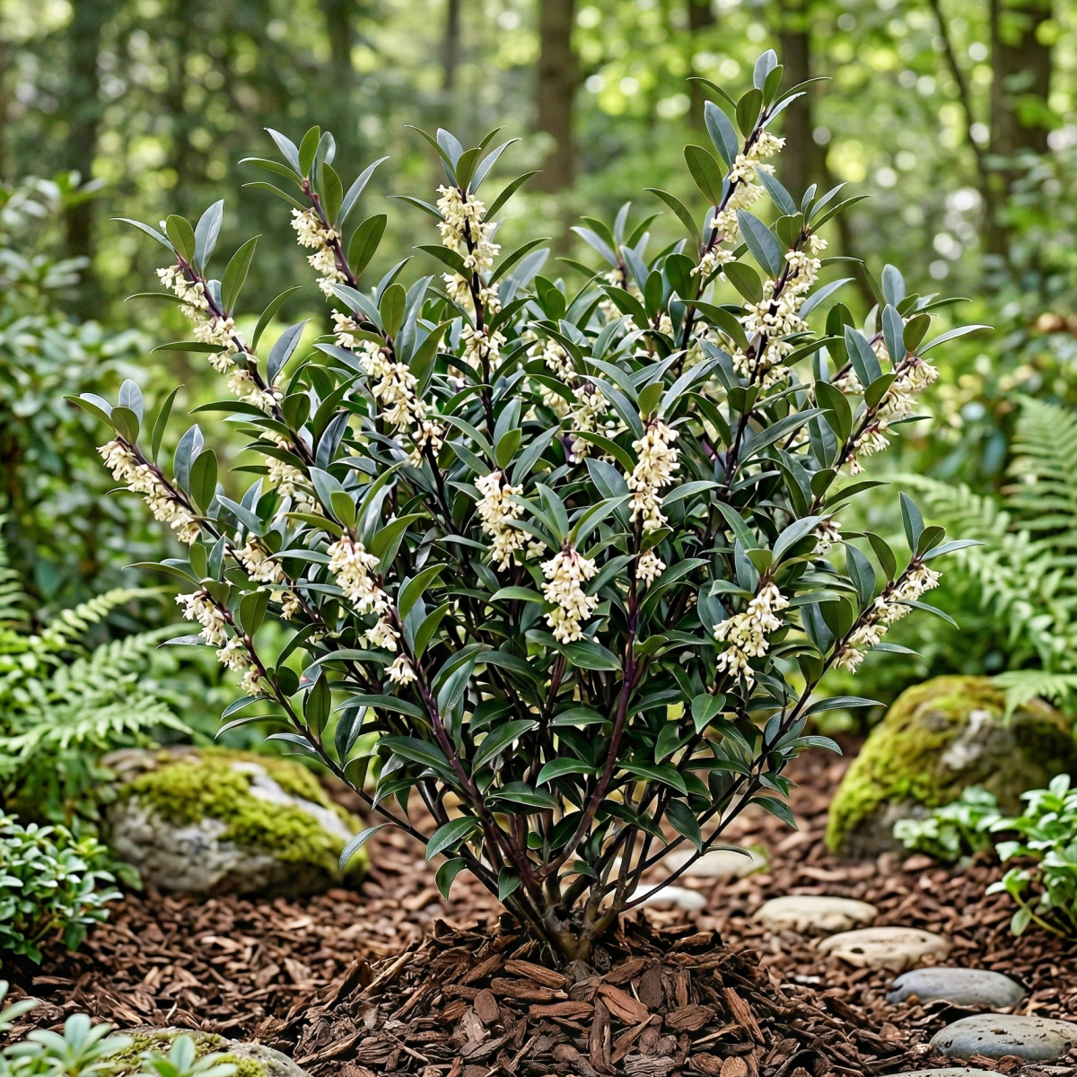 Sarcococca Purple Gem P17