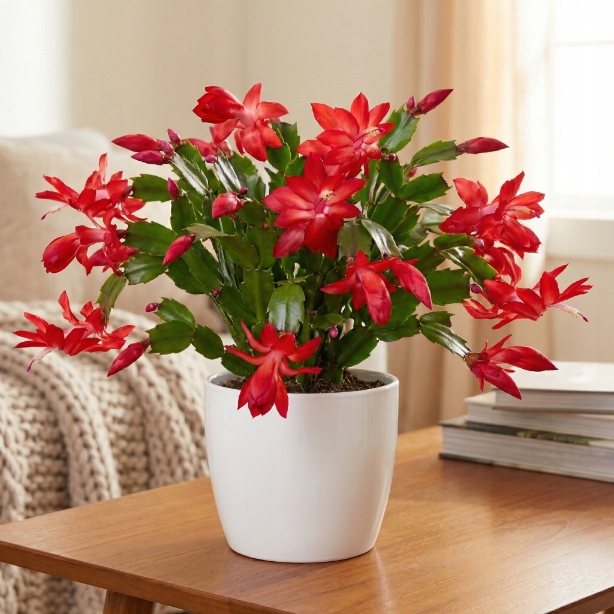 Grudnik Szlumbergera Czerwona P9