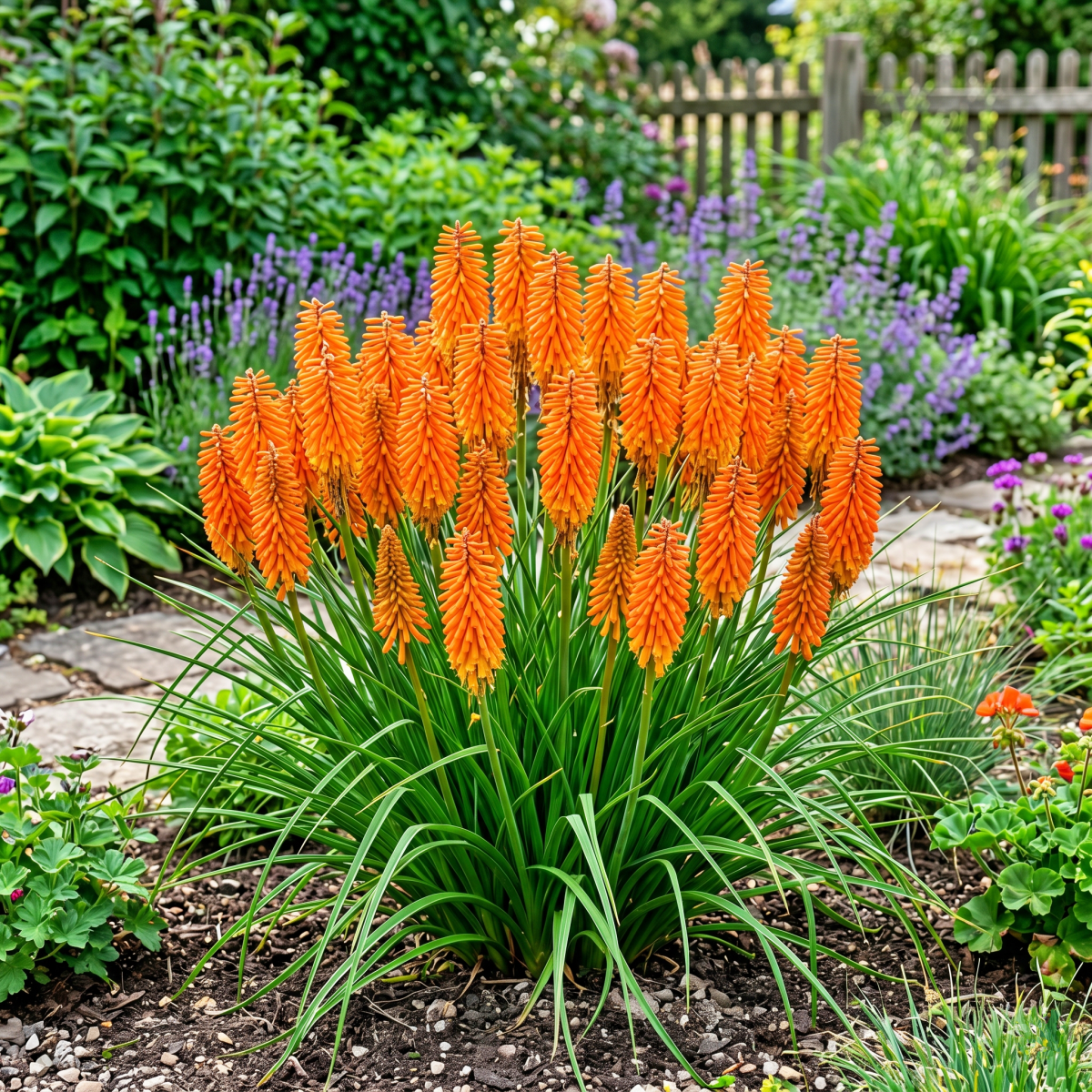 Trytoma Groniasta Kniphofia Poco Orange P12