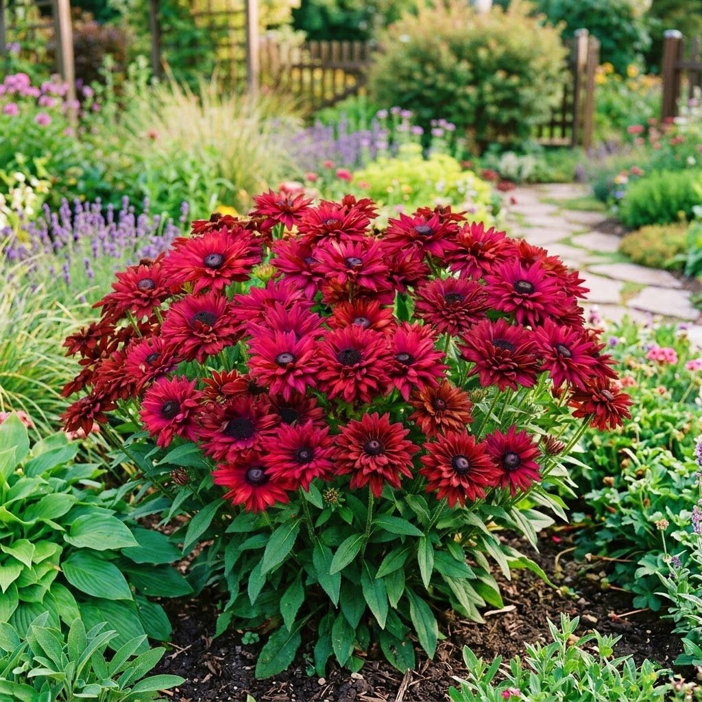 Rudbekia True Red P14